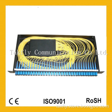 1X32 Sc Adaptor 1u 19inch Rack Mount Fiber Optic/PLC Splitter
